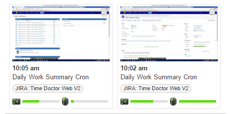 screenshot monitoring for jira issues