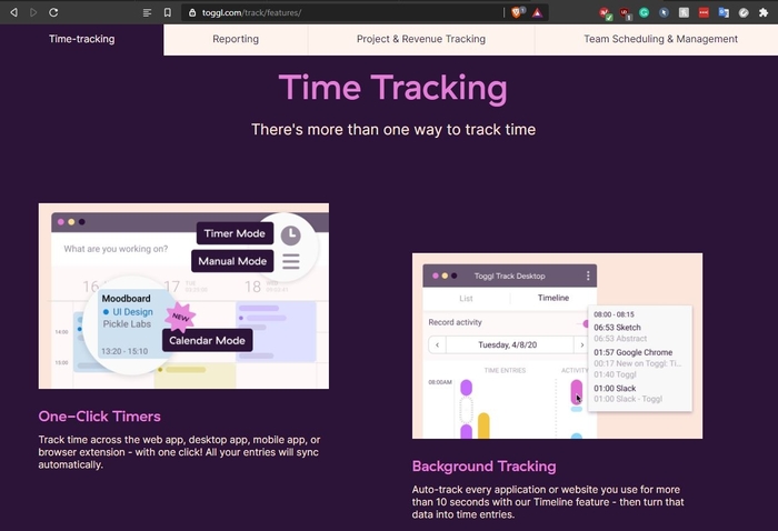 Toggl Track Time Tracking