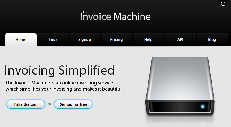 The invoice machine