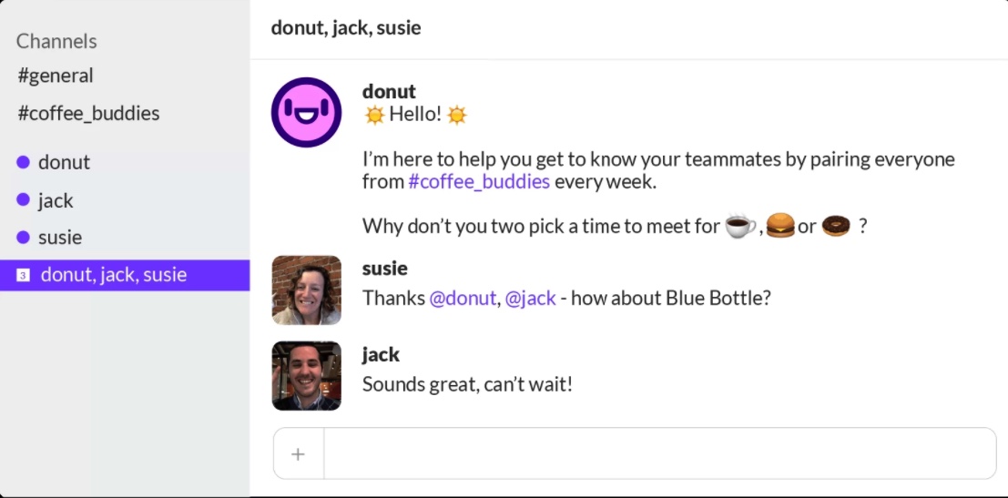 donut for slack