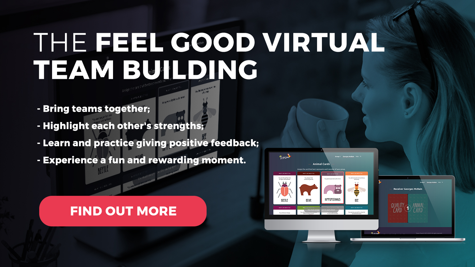 feel good virtual team building