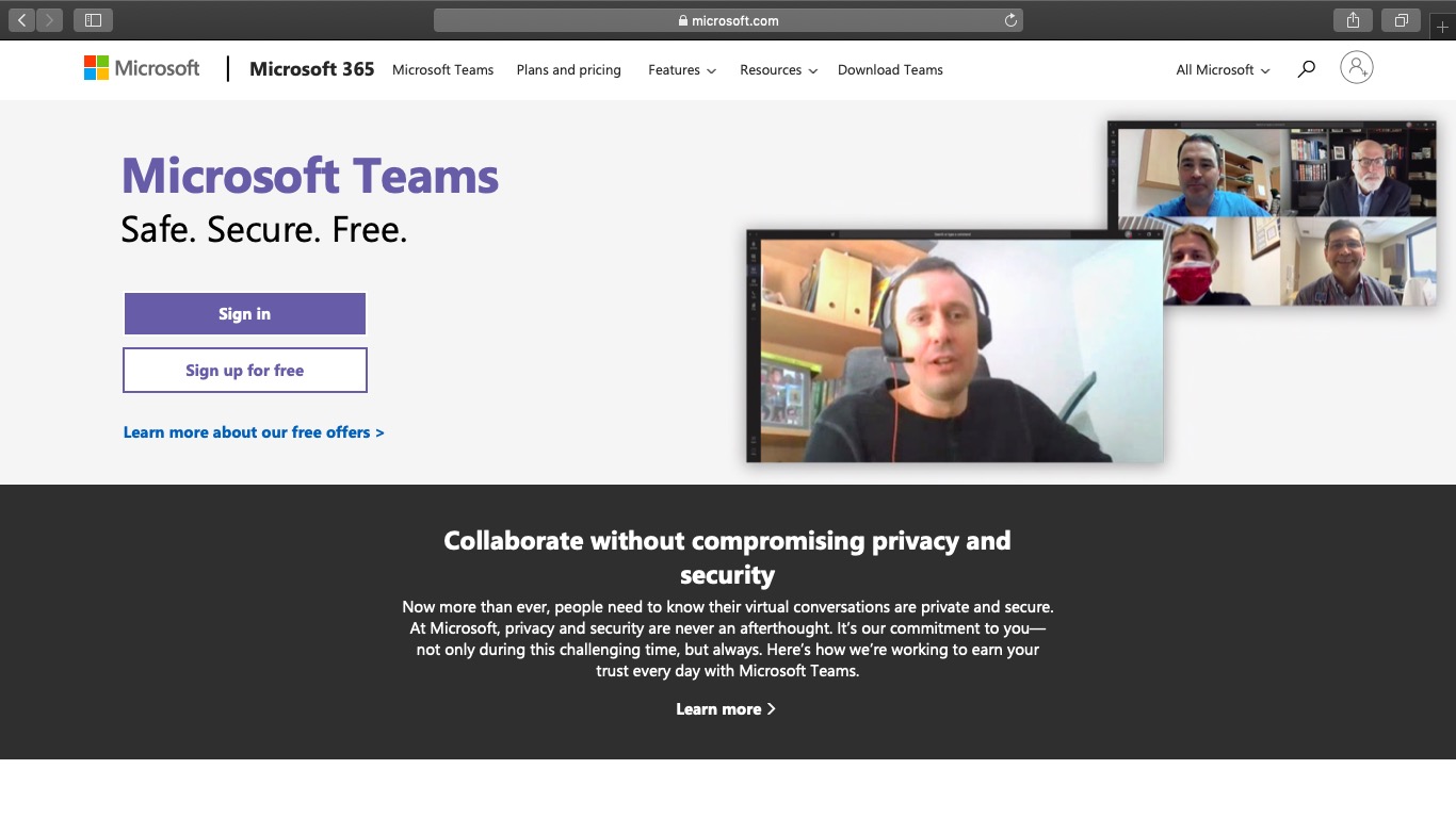 Free Microsoft Teams