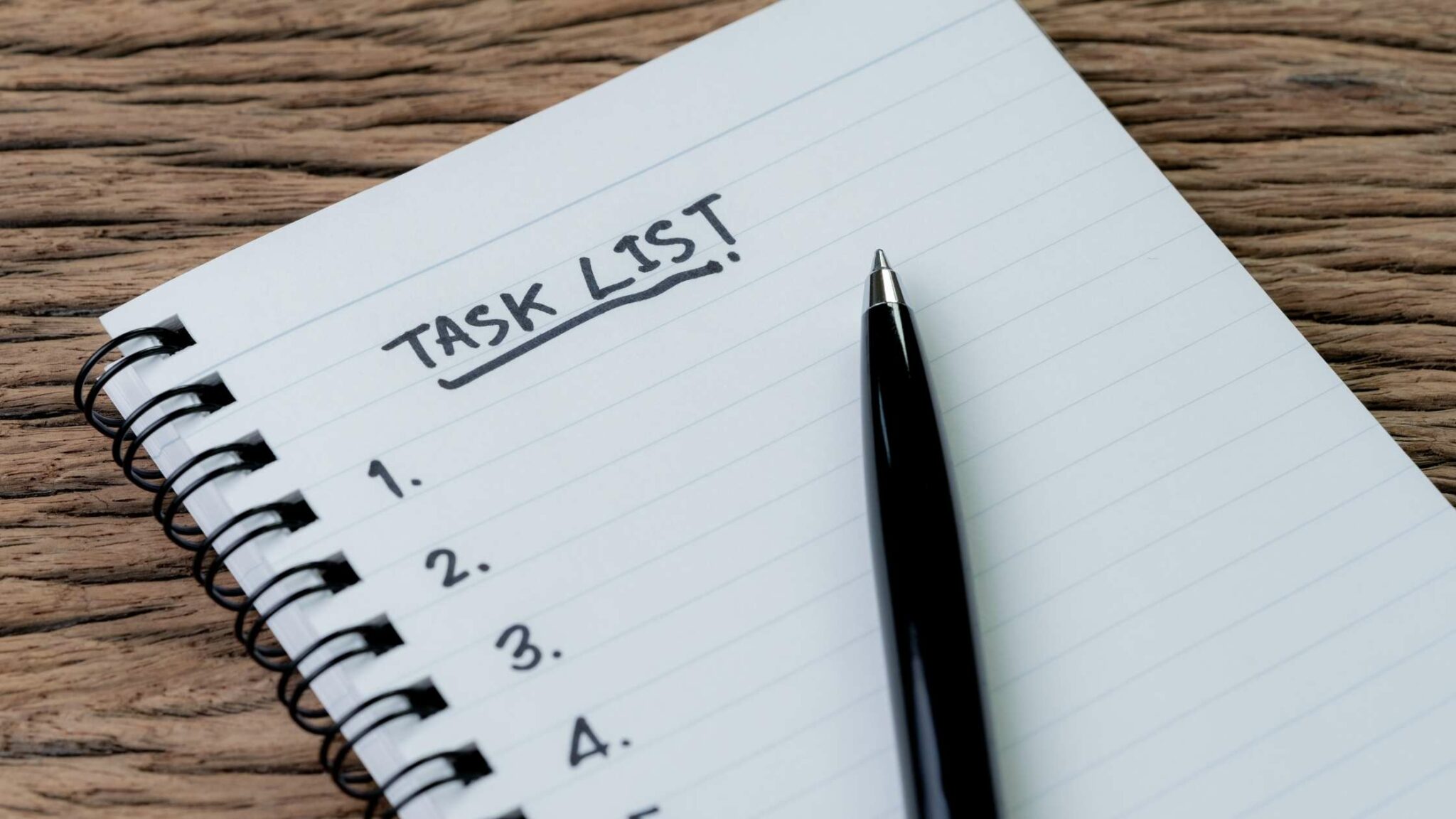 what is the meaning of task list