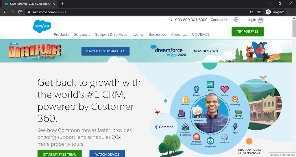 salesforce for crm apps
