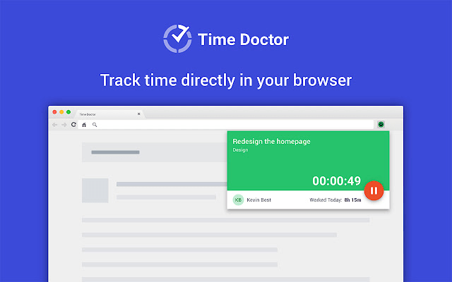 time doctor chrome extension