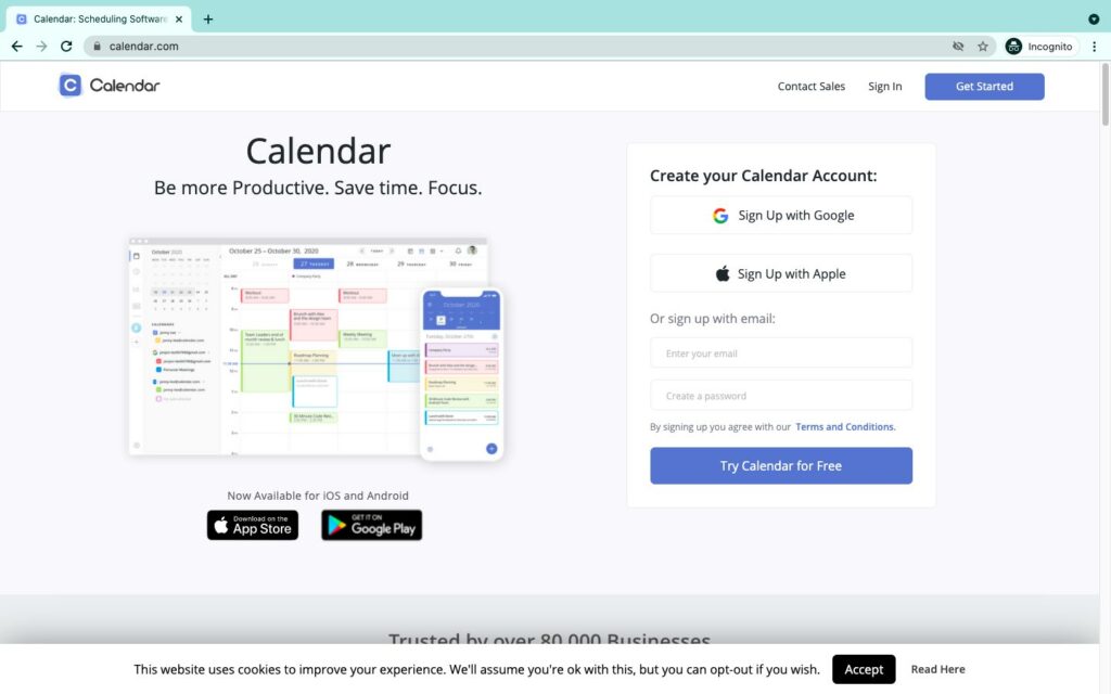 calendar scheduling software