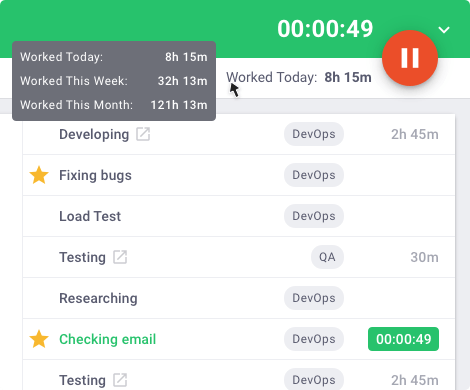Time Doctor desktop app time tracking