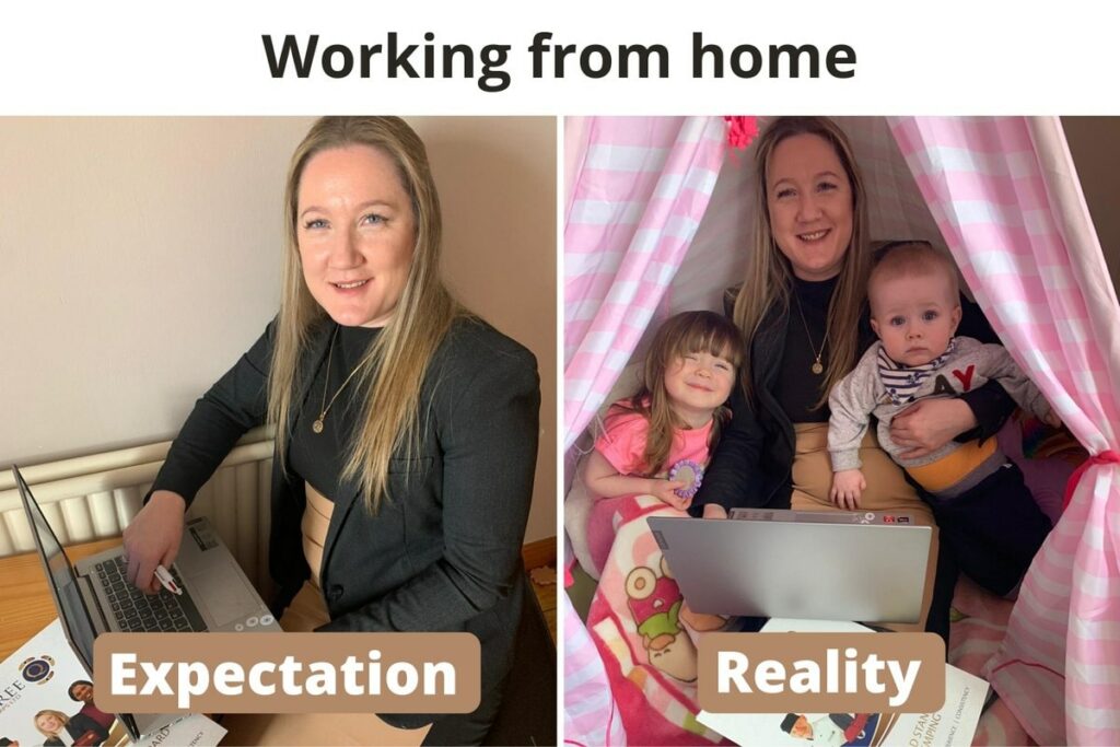 Remote Work Expectations vs reality