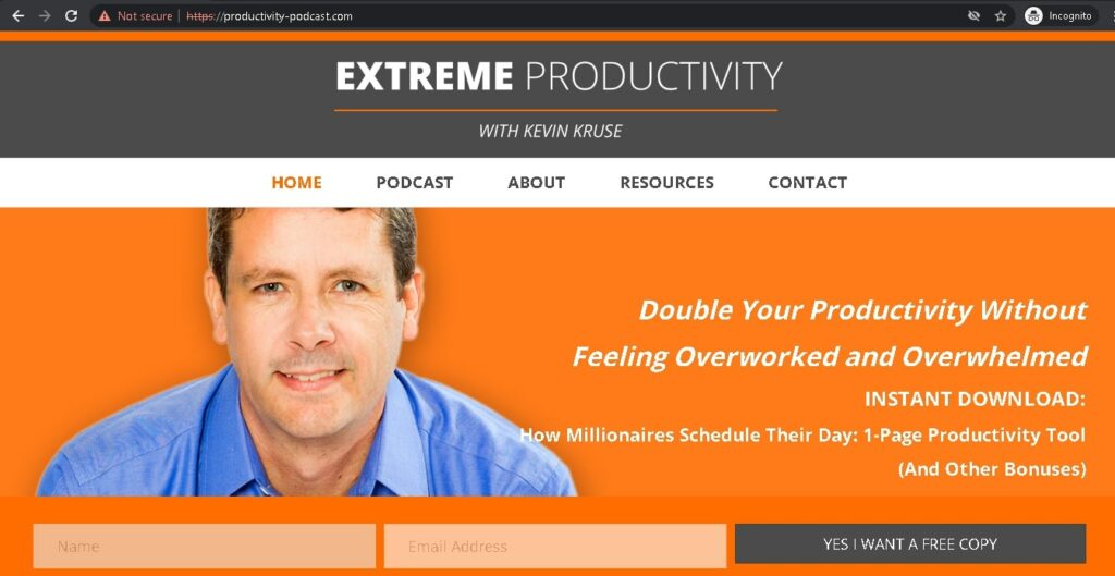 Extreme Productivity With Kevin Kruse