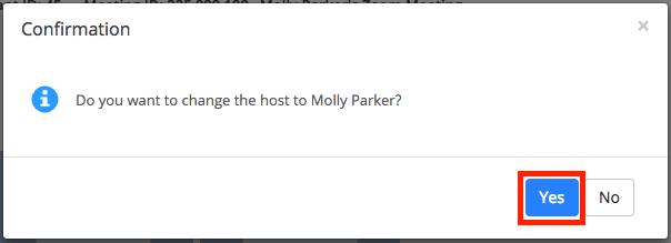 change host in zoom