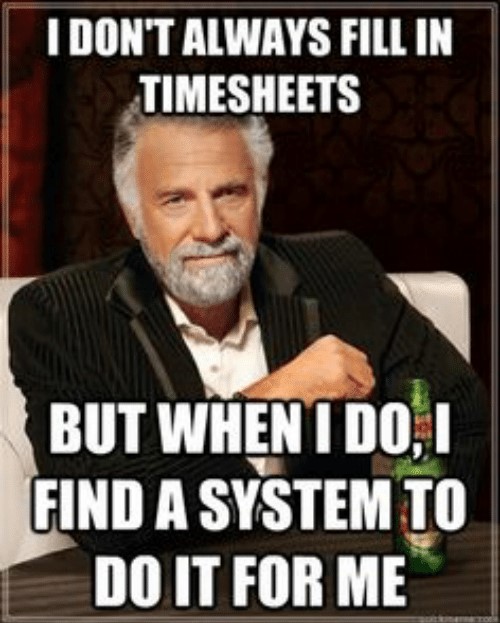 Timesheet system