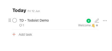 todoist time tracking demo