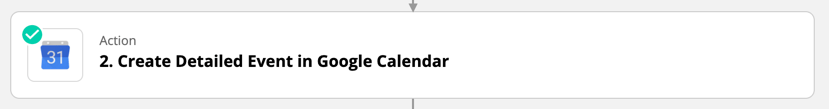 zapier action