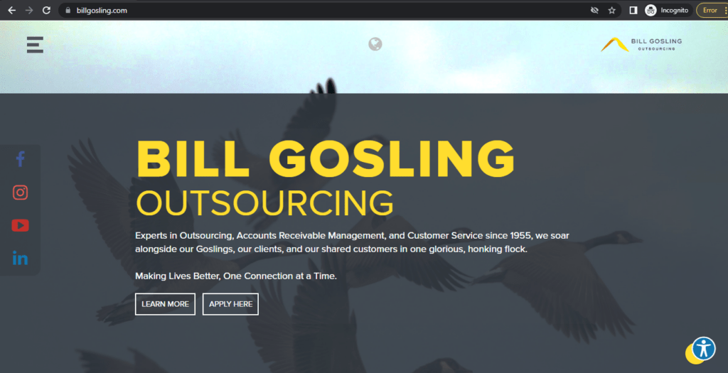 Bill Gosling Outsourcing