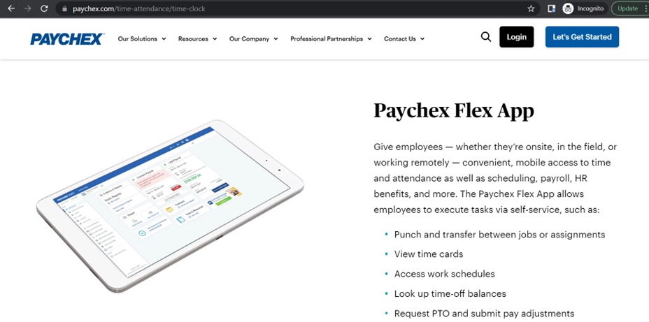 Paychex Flex App