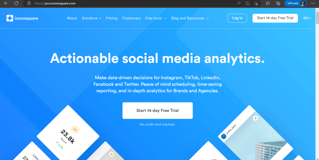 Iconosquare for Social Media Management