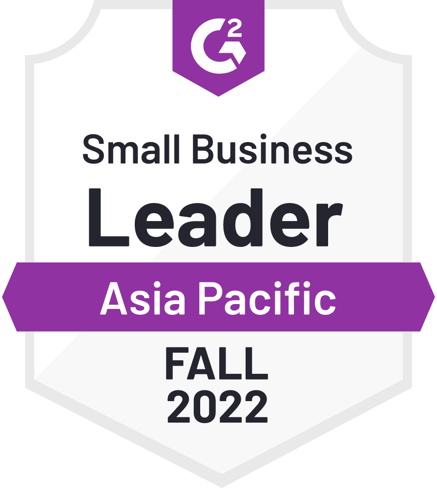 G2 fall time tracking leader small business asia pacific