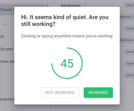 Can Clockify detect idle time • Clockk