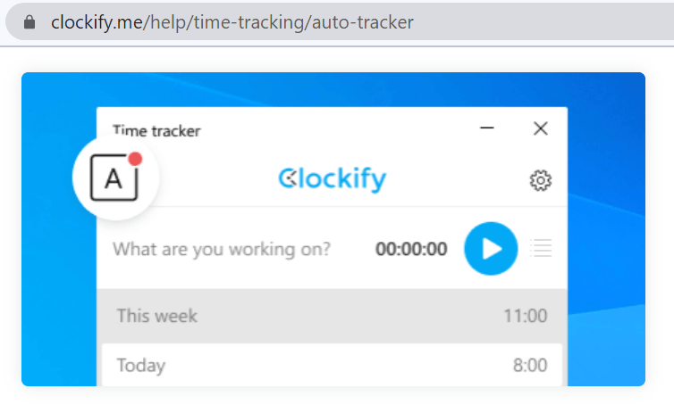 Clockify Automatic time tracker