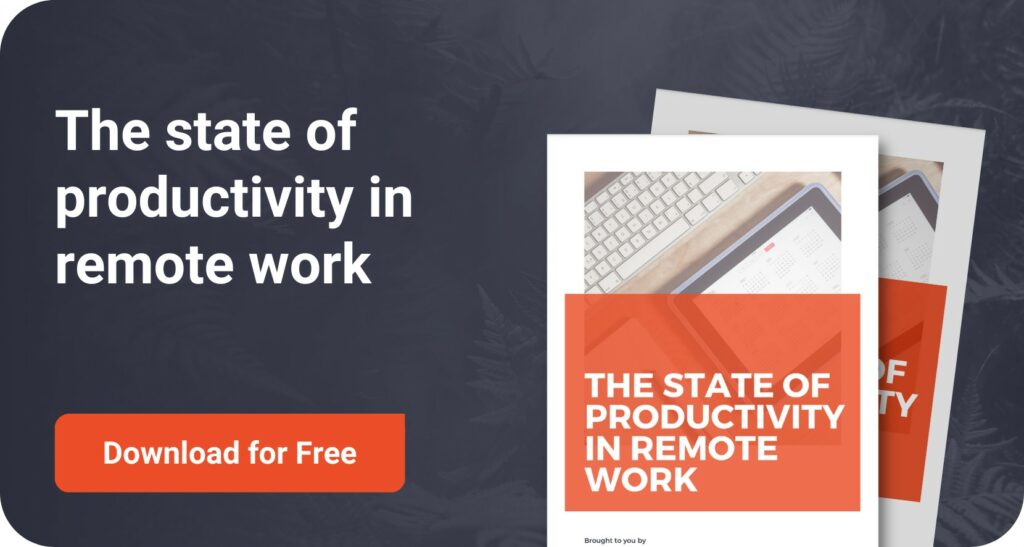 The state of productivity in remote work