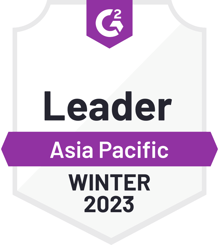 G2 Time Tracking Asia Pacific Leader