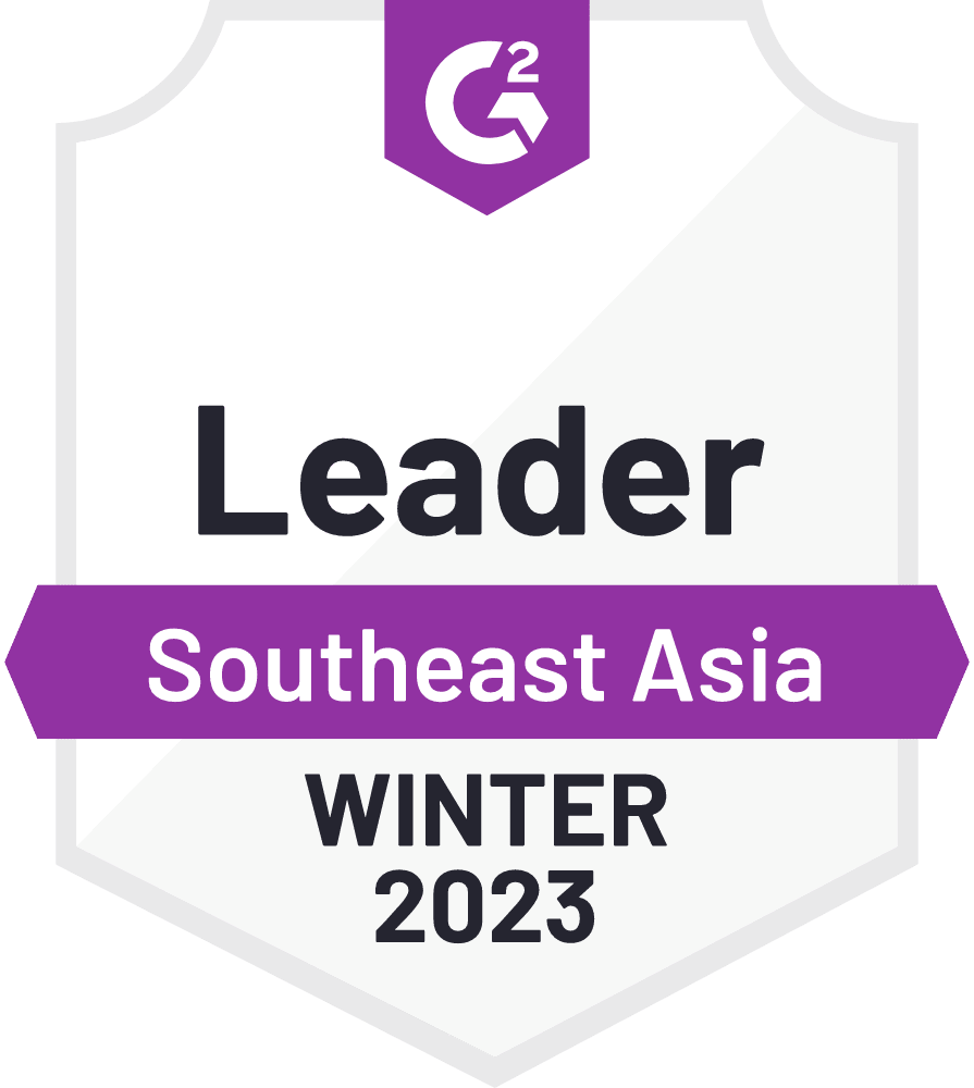 G2 TimeTracking Southeast Asia Leader