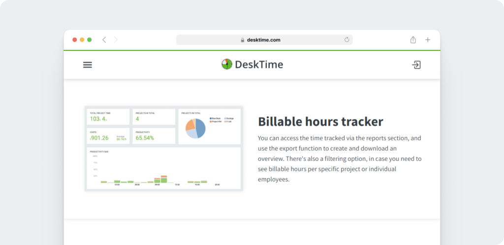 DeskTime payroll