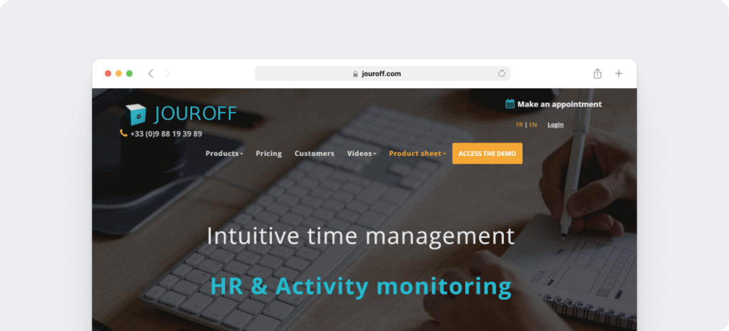 Jouroff homepage