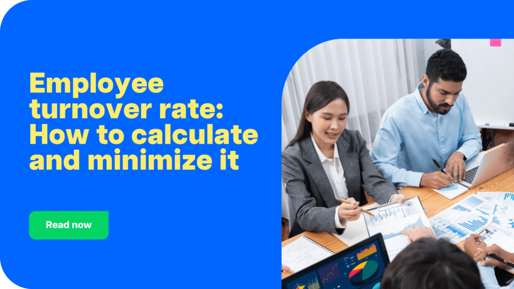 Employee turnover rate