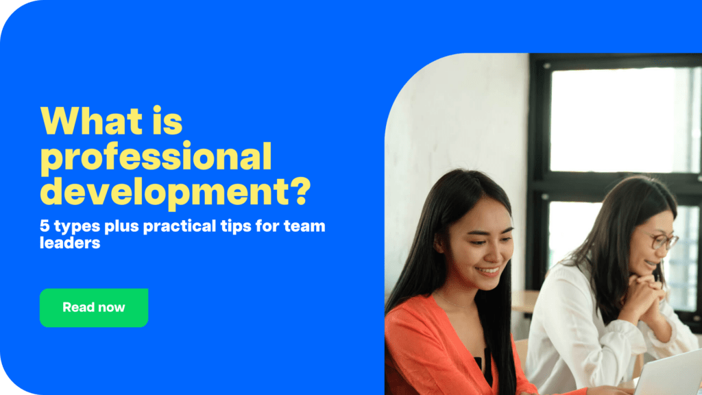What is professional development?CTA