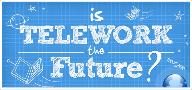 Telework infographic