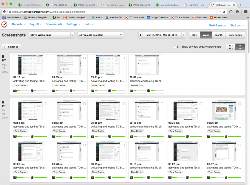 Time Doctor Screenshots