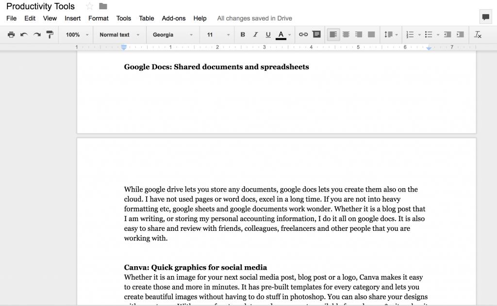 Google Doc