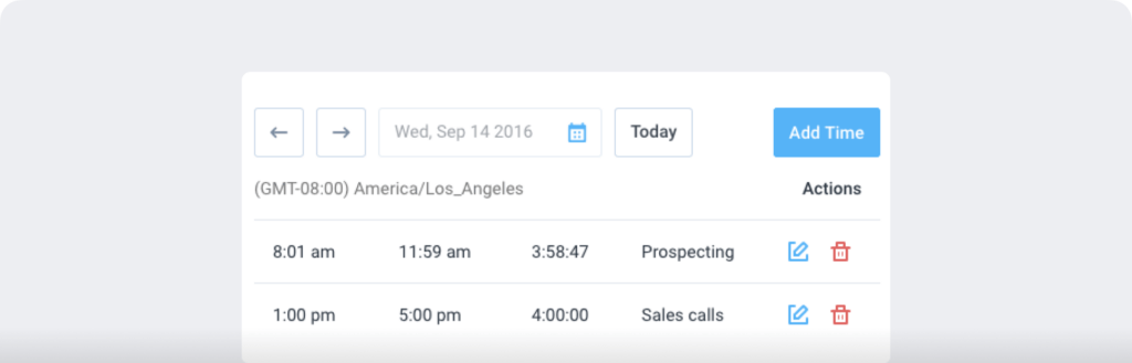 timesheet management