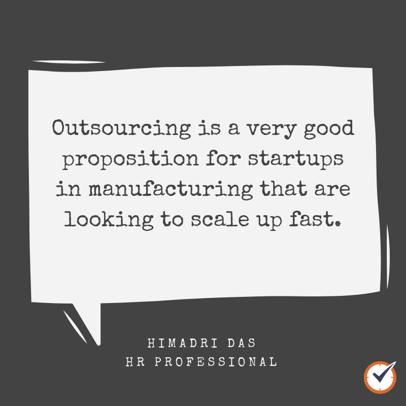Himadri Das on Outsourcing