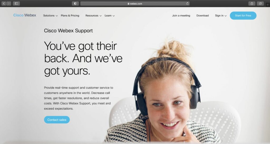 Cisco Webex Support 