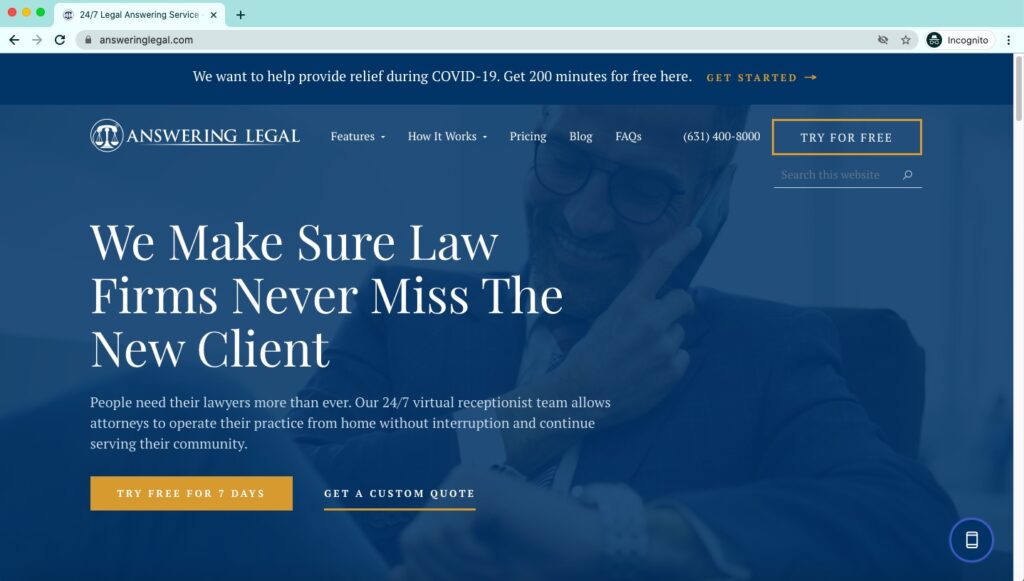 answering legal