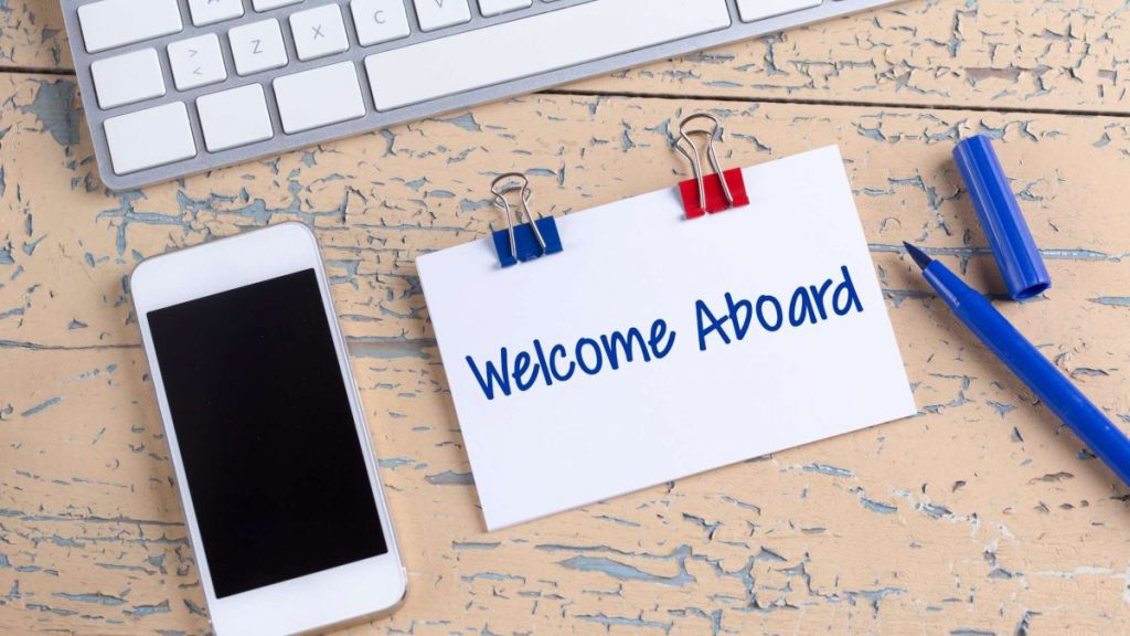 Onboarding Best Practices welcome email