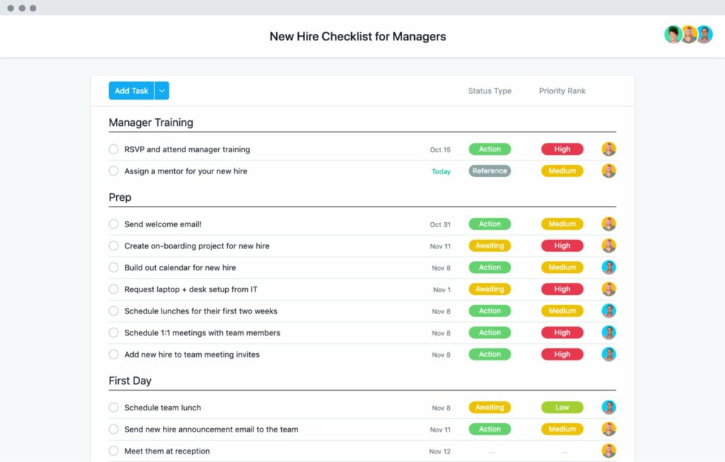 onboarding checklist