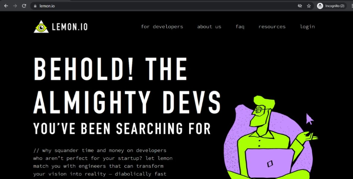 Lemon Software Developer The top 13 websites to find talented developers online in 2026