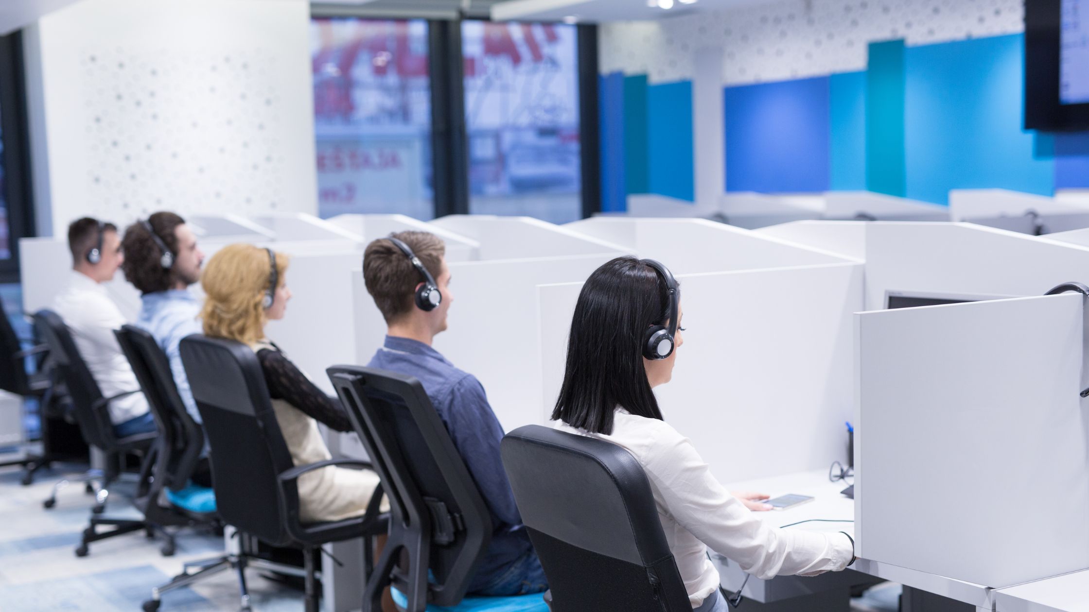 Call center process flow chart