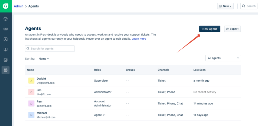 Freshdesk ticket management