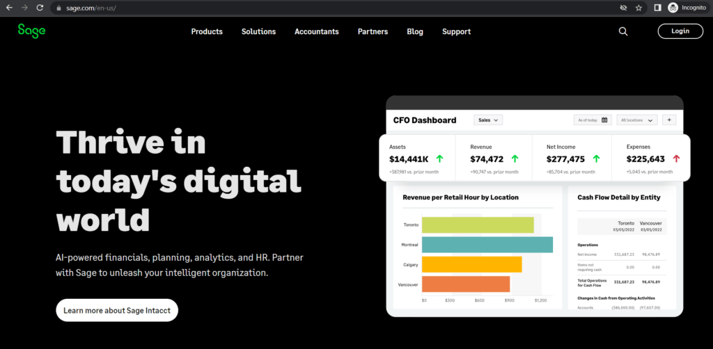 Sage Business Cloud Accounting
