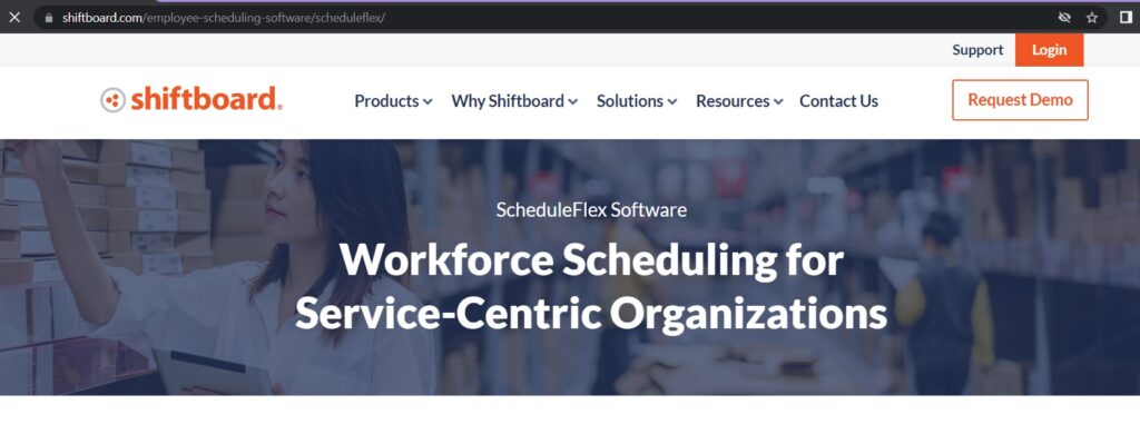 shiftboard scheduleflex