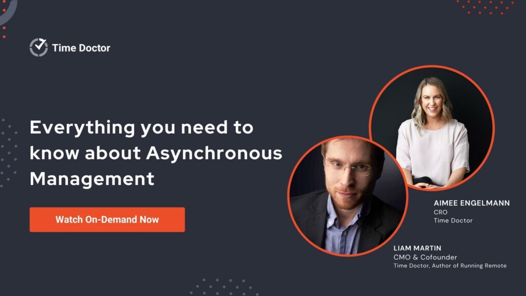 Asynchronous Management Webinar CTA