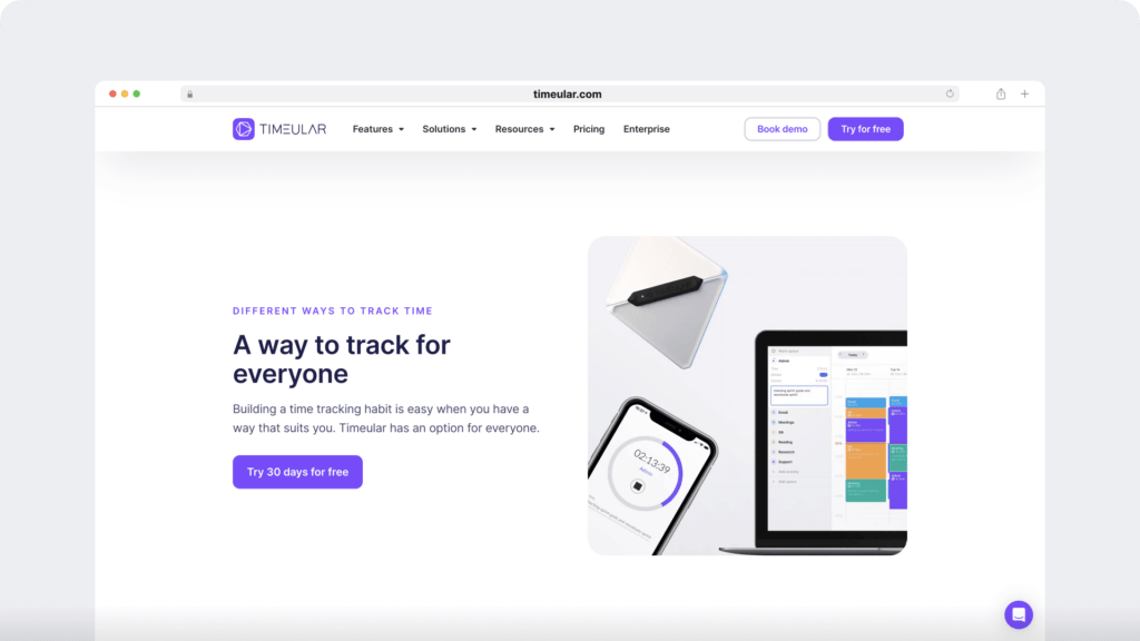 Timeular-take control of your time