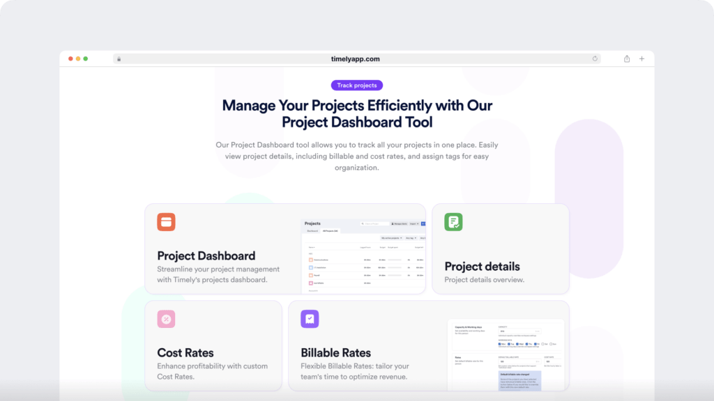 Timely project management