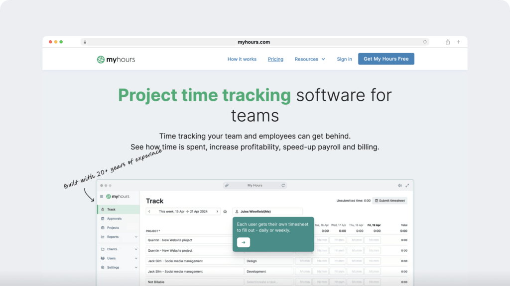 8 best time tracking software for professional services