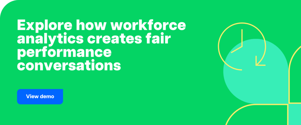 Explore how workforce analytics creates fair performance conversations