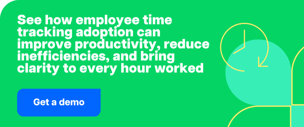 see how employee time tracking adoption can improve productivity, reduce inefficiencies, and bring clarity to every hour worked.